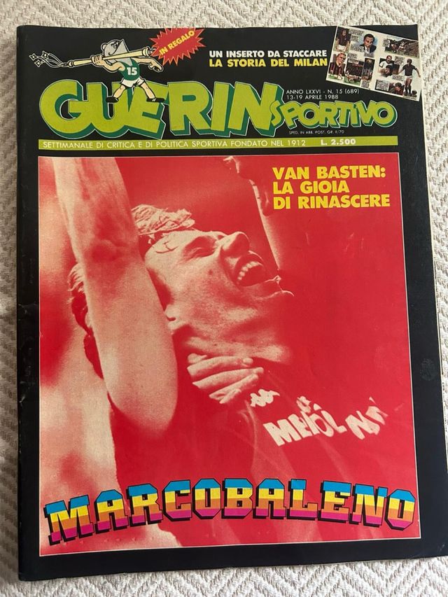 Guerin Sportivo Van Basten 13-19 Aprile 1988