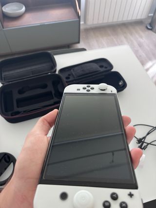 Nintendo Switch OLED Blanca y Rosa