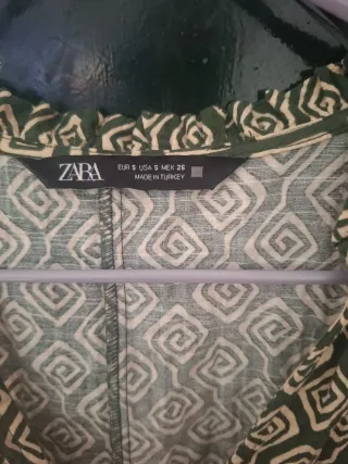 Vestido estampado mujer