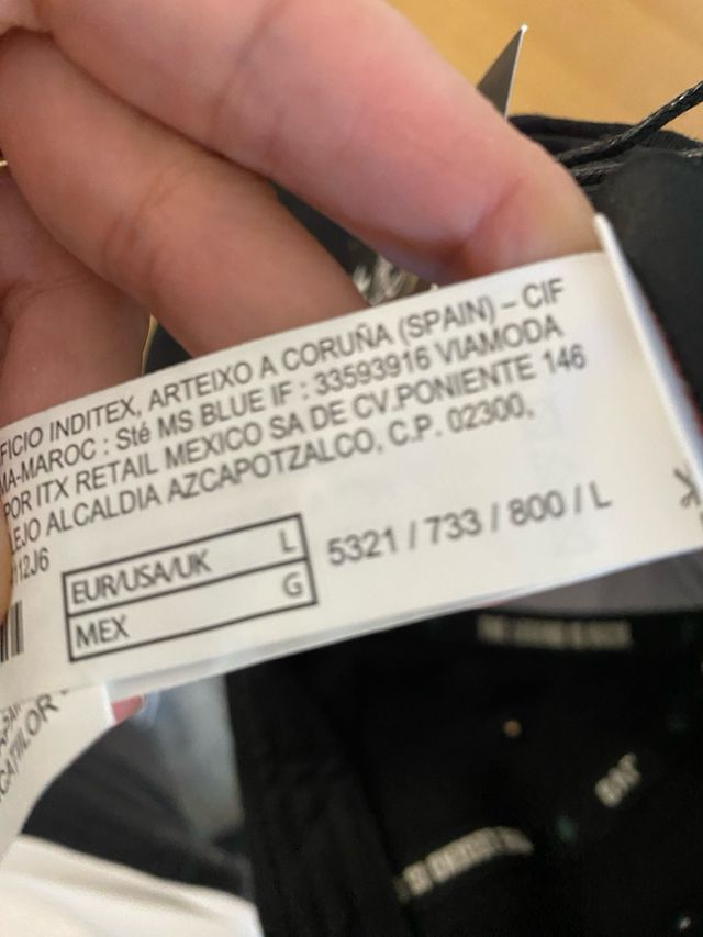 Gorra JV8 Negra Talla L Nueva Con Etiquetas