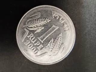 Moneda 1 Rupia India