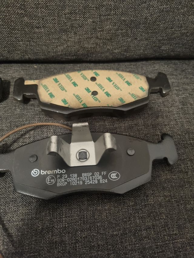 Pastillas Freno Delantero Brembo Fiat