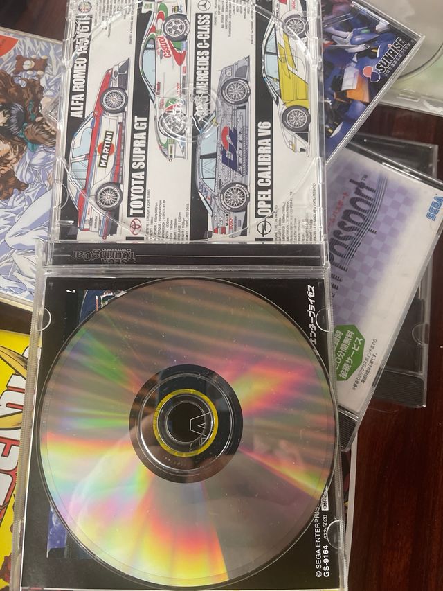 SEGA SATURN JUEGO TOURING CAR CHAMPIONSHIP