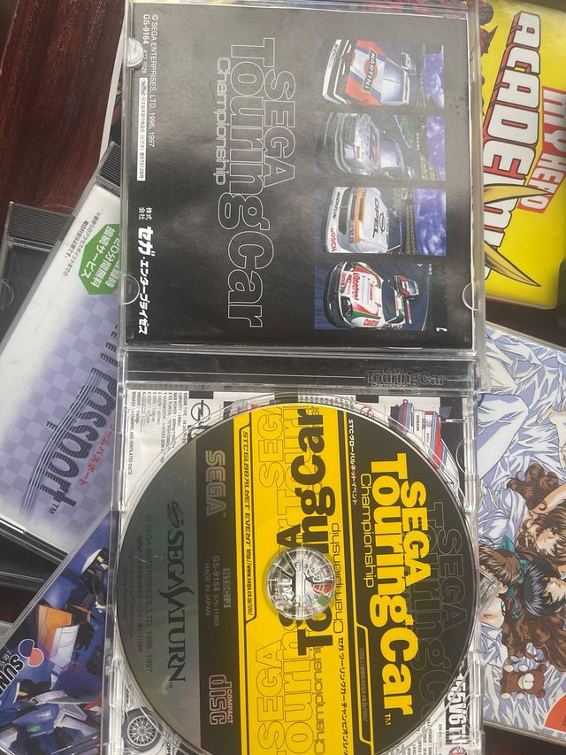 SEGA SATURN JUEGO TOURING CAR CHAMPIONSHIP