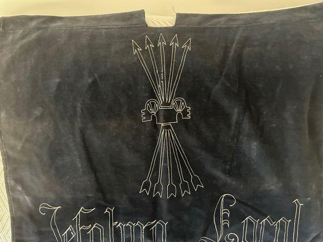 Bandera Falange Jefatura Local Años 40