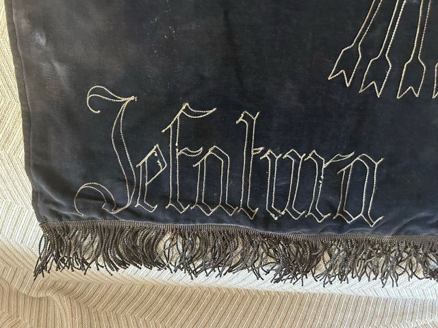 Bandera Falange Jefatura Local Años 40