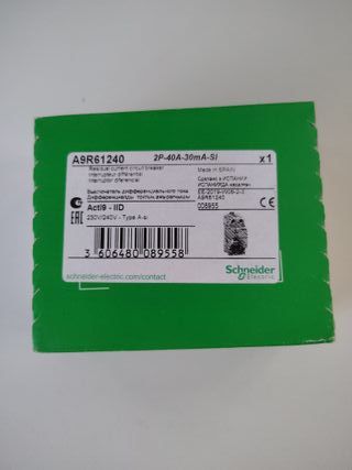 Interruptor Diferencial 2P-40A-30mA-SI