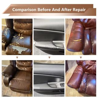Kit Reparación Cuero Grande Cinta Marrón