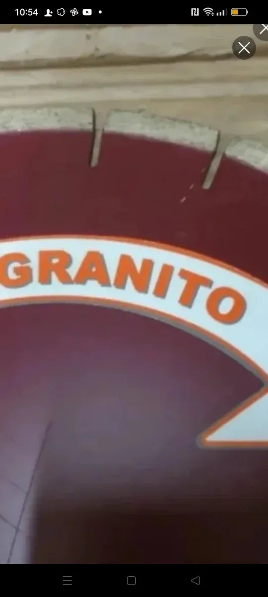 Disco para cortar granito nuevo de 350mm