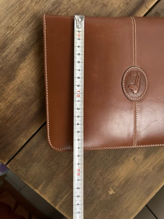 Agenda de piel marrón “El Potro”