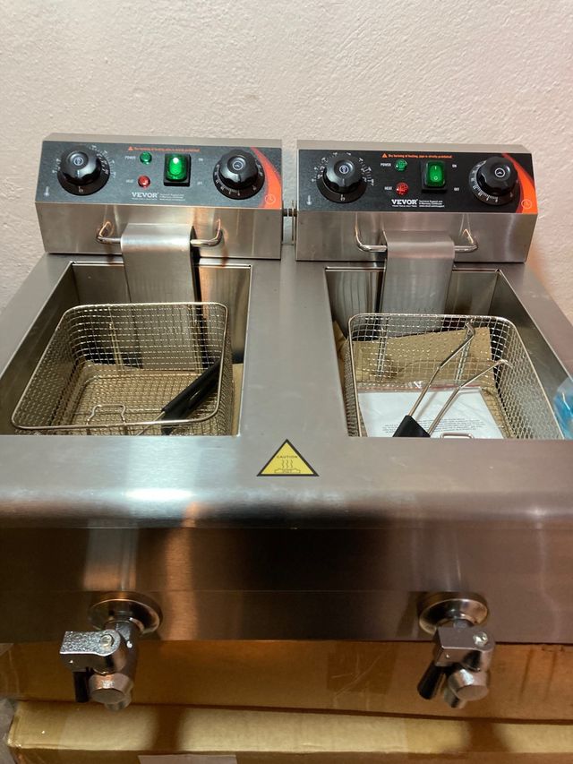 Freidora Doble Industrial