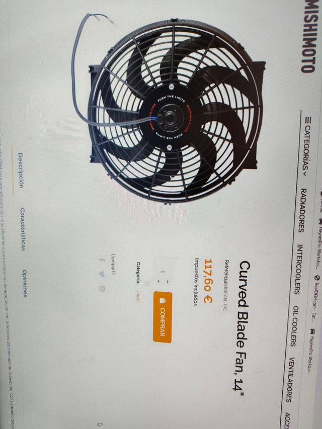 Electroventilador Mishimoto