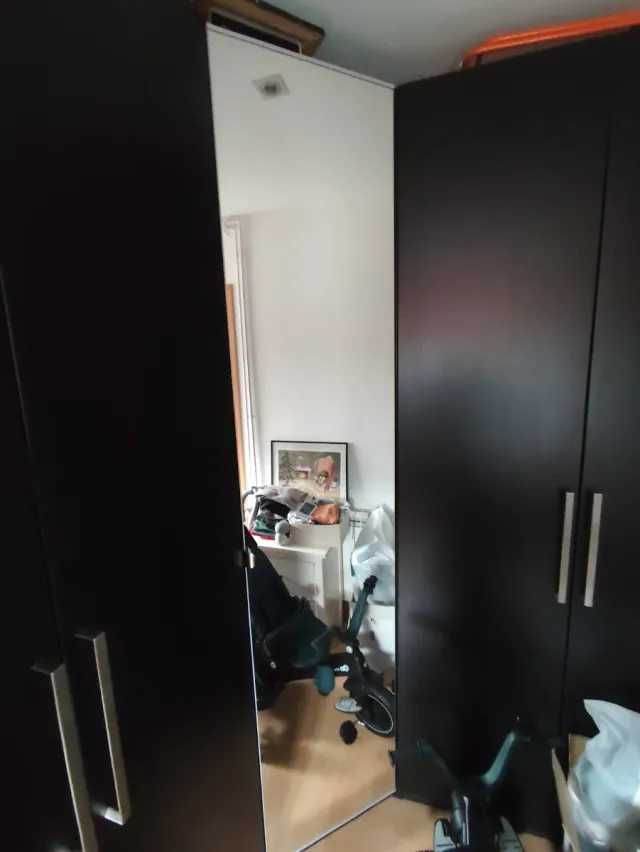 Armario PAX 100cm wengue