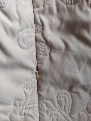 Cazadora acolchada beige mujer talla 40