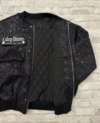 Bomber Oversize Lentejuelas Deluxe