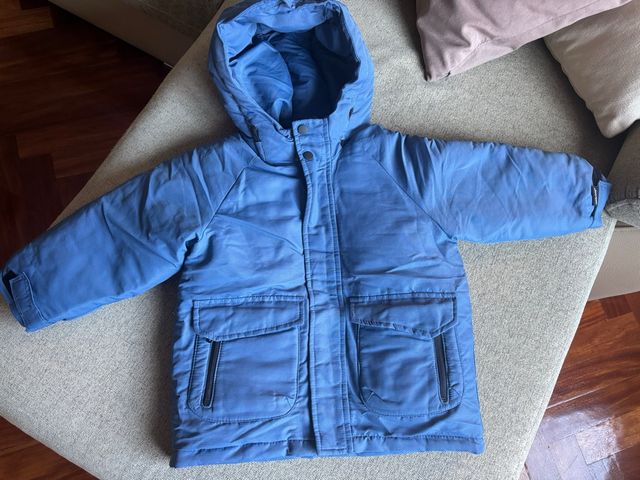 Abrigo Zara Kids Azul