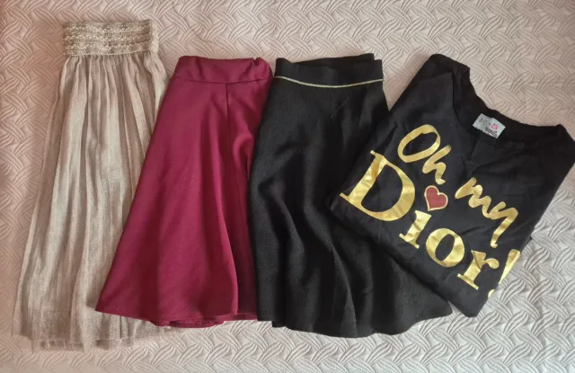 Lote 3 Faldas + Top Talla Única