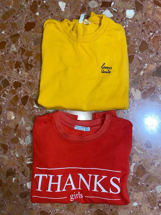 Lote 2 sudaderas mujer entretiempo