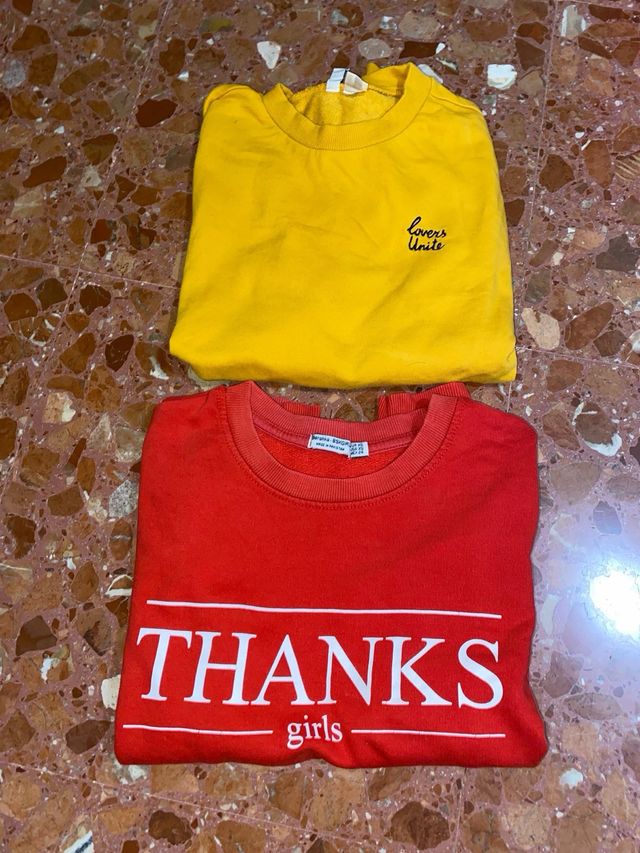 Lote 2 sudaderas mujer entretiempo