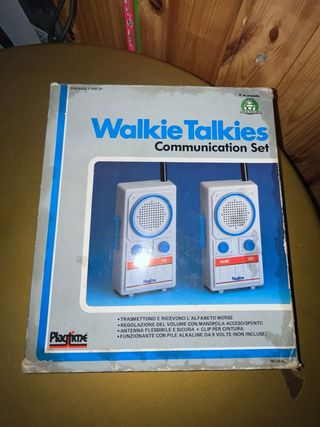 Walkie Talkie Vintage Playtime - Set Comunicazioni