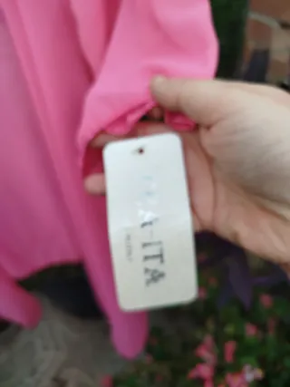 Kimono Rosa Transparente