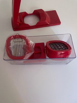 Cortador de Verduras Rojo
