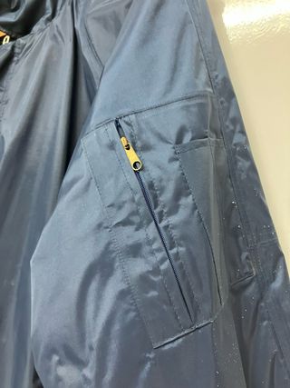 Abrigo Parka Hombre Azul Marino Talla XL