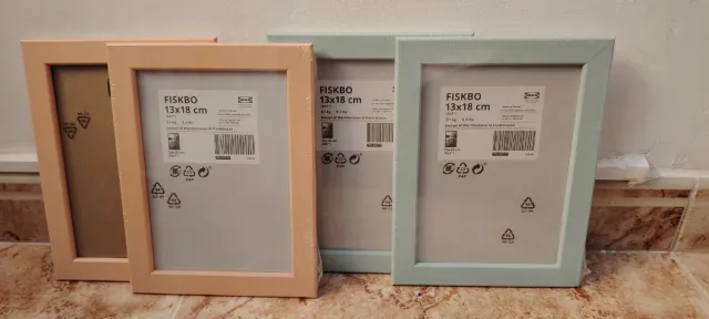 Marcos de fotos FISKBO IKEA 13x18 cm