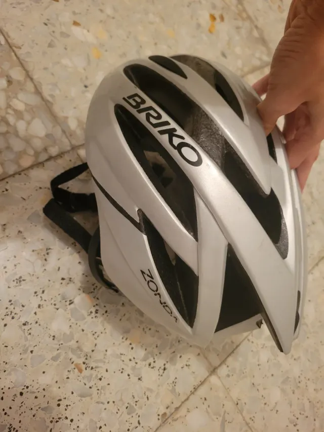 Casco Bici Briko Zonda Plata