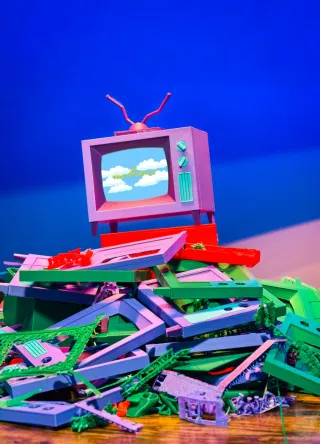 Televisión inspirada en Los Simpson 100% funcional