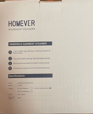 HOMEVER Ferro da stiro da viaggio LS-532C