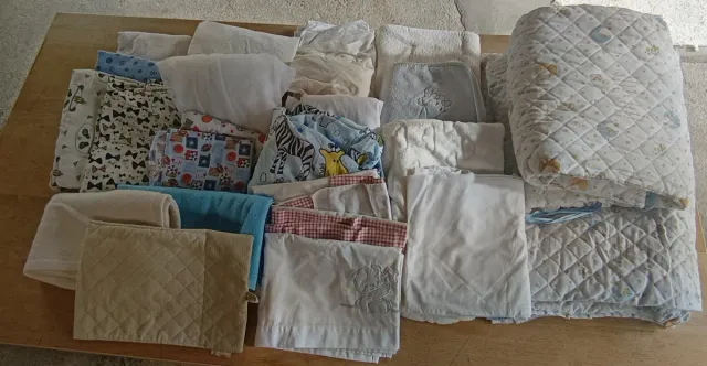 Set di biancheria per culla: coperte e lenzuola, 22 capi