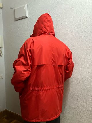 Abrigo Parka Igloo Rojo Talla XL