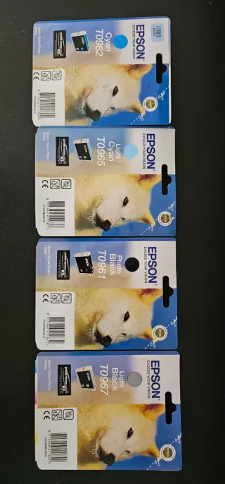 Cartuchos Tinta Epson T0962 T0965 T0961 T0967