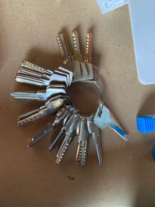 herramientas de cerrajero todo el conjunto