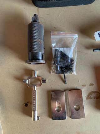 herramientas de cerrajero todo el conjunto