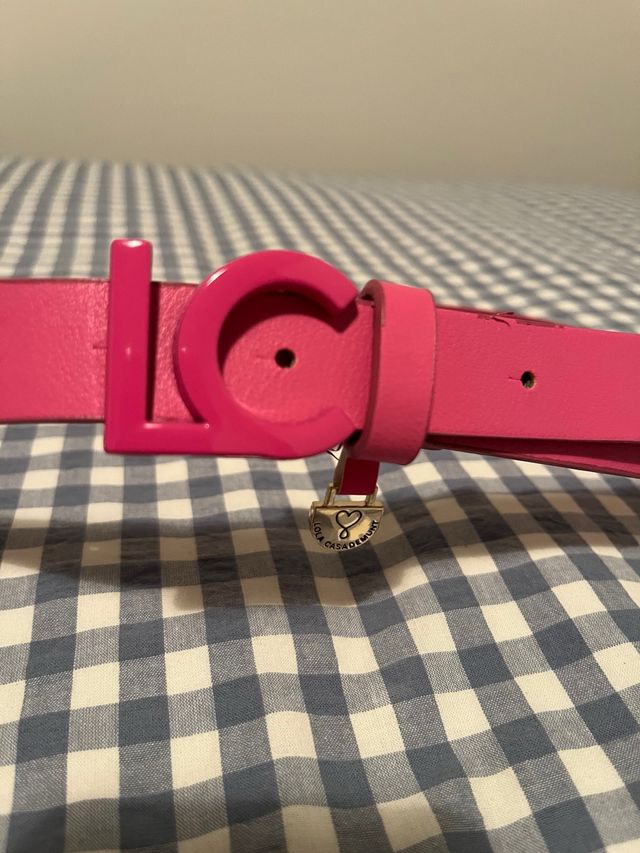 Cinturón Lola Casademunt Rosa