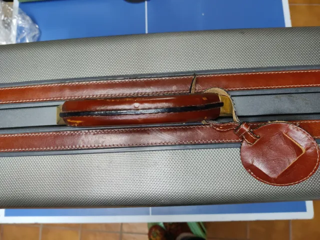 Maleta Samsonite Gris y Marrón