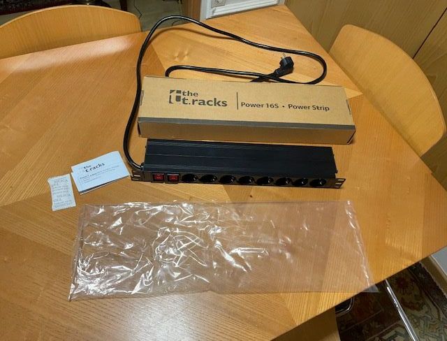 Regleta 16 enchufes para rack