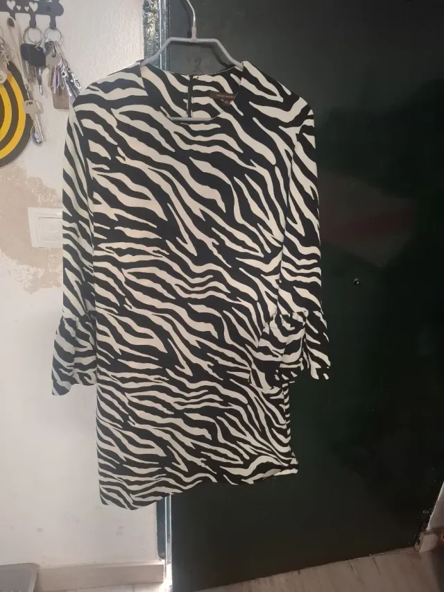 Vestido Adolfo Dominguez Talla 40 Animal Print