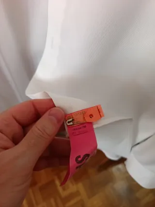 Camisa de vestir Calvin Klein blanca talla M