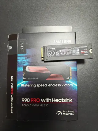 SSD Samsung 990 PRO con disipador 2TB