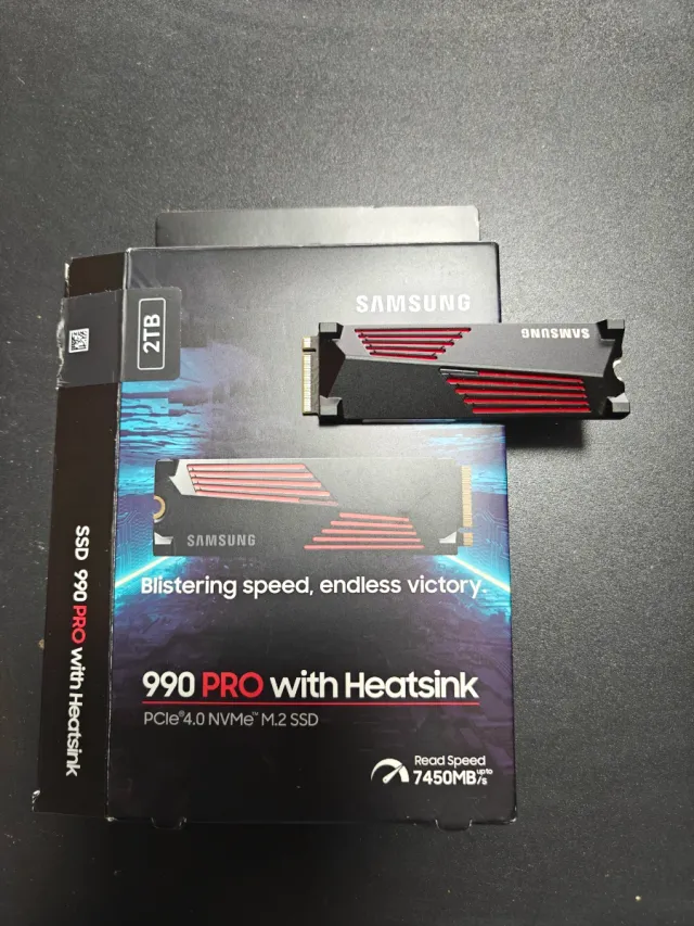 SSD Samsung 990 PRO con disipador 2TB