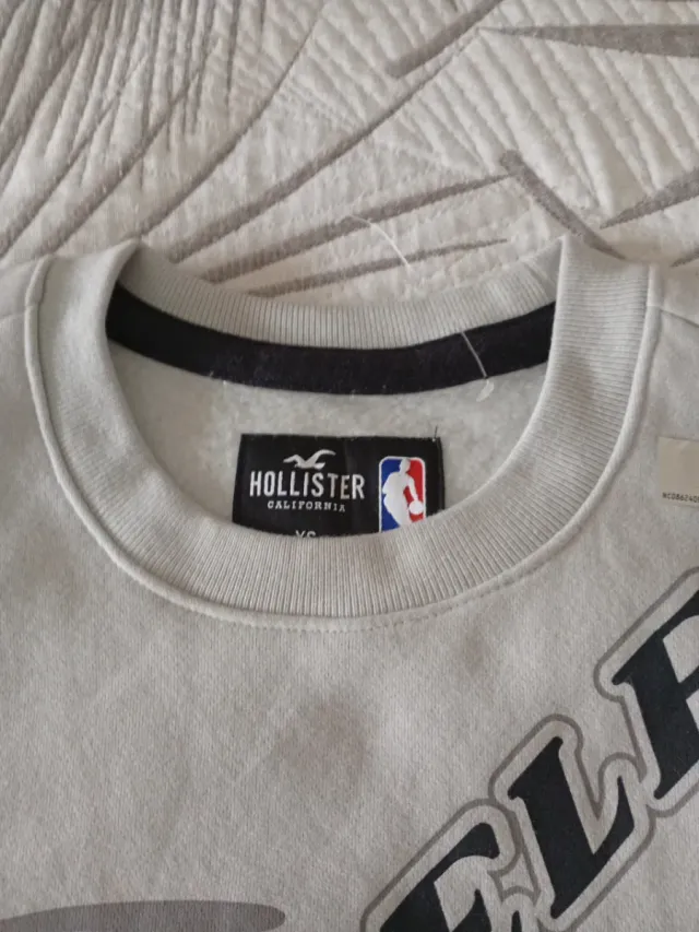 Sudadera Hollister Los Angeles Lakers Gris