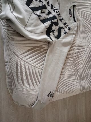 Sudadera Hollister Los Angeles Lakers Gris
