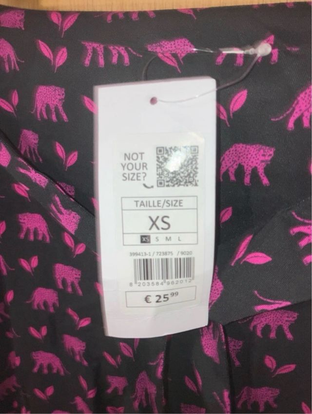 Falda mini Bizzbee estampada animales XS