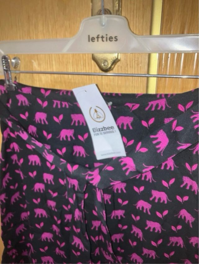 Falda mini Bizzbee estampada animales XS