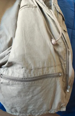 Sahariana Coronel Tapioca,Beige y Original