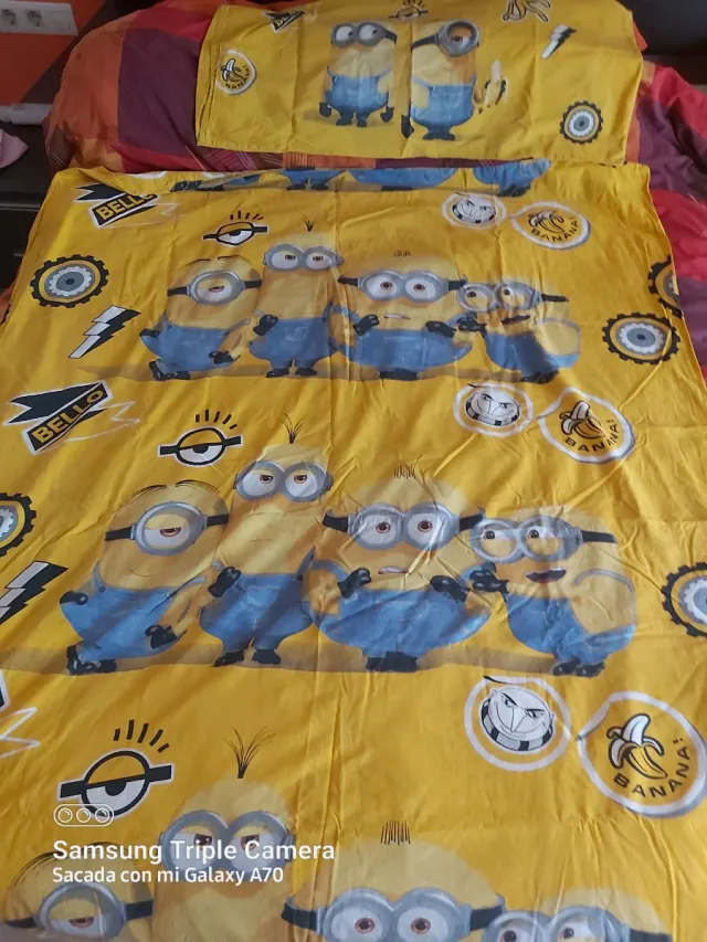 Funda Nórdico Minions Amarillo cama de 90