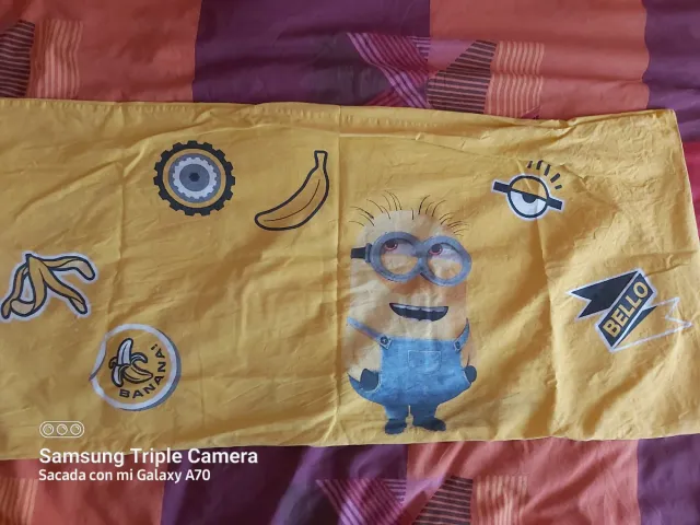 Funda Nórdico Minions Amarillo cama de 90